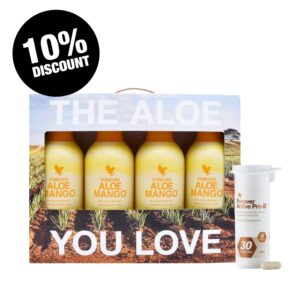 Aloe+ Challenge MANGO 4 PACK & PRO B
